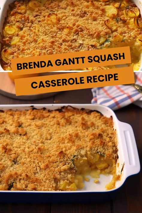 Brenda Gantt Squash Casserole Recipe – Hungarian Chef Brenda Gantt Squash Casserole, Squash Alabama, Brenda Gantt Recipes, Yellow Squash Casserole, Southern Cooking Recipes, Squash Casserole Recipes, Cabbage Casserole, Squash Casserole, Zucchini Cake