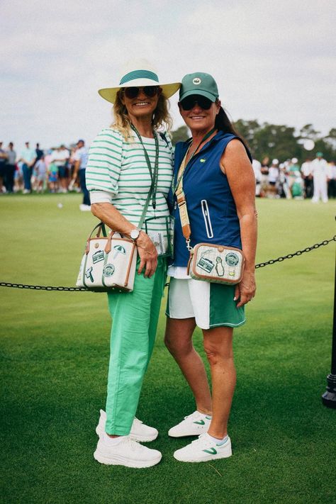 Masters 2024: A female patron's style guide for Augusta National | Golf Equipment: Clubs, Balls, Bags | GolfDigest.com Masters Tournament Outfit Women, What To Wear To A Golf Tournament Women, Masters Outfit Women Golf, Pga Tour Outfit Women Spectator, Golf Tournament Outfit Women Spectator, Golf Tournament Outfit Spectator, Golf Tournament Outfit, The Masters Golf, Golf Events