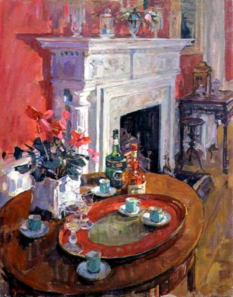 Susan Ryder, Interior Paintings, History Images, Interior Illustration, Found Art, The Terrace, Art And Culture, Art Culture, Art Licensing