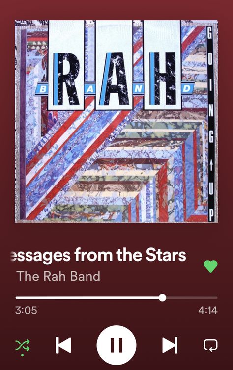 The Rah Band, Messages From The Stars, Poster Stickers, Album Covers, Songs, Band, Stars, Music, Art