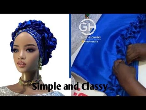 How to make body ruffles turban cap #tutorial #howto #learn #trending #2023viralvideos #diy #design - YouTube Diy Turban, Zara Cap, Turban Cap, Kente Styles, Cap Patterns, Short Gowns, African Inspired Fashion, Inspired Fashion, African Inspired