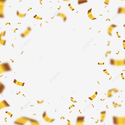 Gold Confetti Png, Confetti Overlay, Overlay Background, Rose Gold Ribbon, Up Arrow, Confetti Background, Gold Glitter Confetti, Celebration Background, Paper Confetti