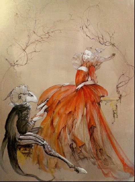 Mage Art, Anne Bachelier, Chiara Bautista, 2 D Art, Fairy Tale Art, Image Chat, Image Nature, Magical Art, Images Vintage