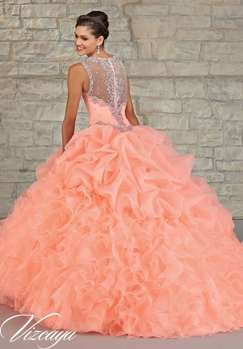 Sweet 15 Dresses, Quinceñera Dresses, Big Dresses, Sweet 16 Dresses, Grad Dresses, Quince Dresses, Color Coral, Pageant Dresses, Ball Gown Dresses