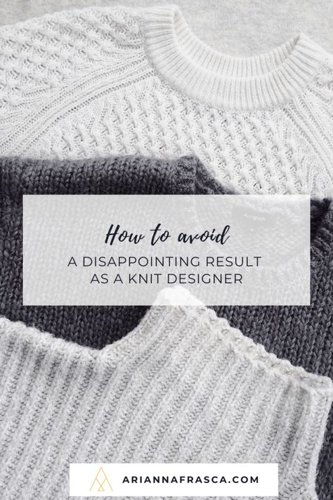 Dear knit designers,you make a plan, you spending months designing, writing, and testing a knitting pattern, you share it with[…] The post How to avoid a disappointing result as a knit designer appeared first on Arianna Frasca. Knit Designers, Knitting Business, Question Everything, Make A Plan, Knit Pattern, Knitting Designs, Selling Online, Knit Patterns, Knitting Pattern