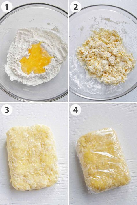 I've been wanting to learn how to make fresh pasta dough ever since getting back from my trip to Italy. This recipe is an authentic Italian fresh pasta recipe with eggs and egg yolks. It was pretty easy to make and it tasted so delicious! I don't think I'll ever go back from eating traditional Italian pasta. You really need to try this dough recipe. Egg Pasta Dough, Fresh Pasta Recipe, Recipe With Eggs, School In Italy, Traditional Italian Pasta, Make Fresh Pasta, Fresh Pasta Recipes, Fresh Pasta Dough, Italian Eggs