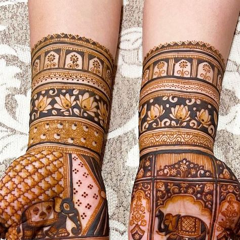 Creato's_Mehndi_Art (Khushboo Shah) on Instagram: "Mehndi adorns the hands!  #henna #mehndi #elephant #hennalove #hennaart #mehndidesign #intricatehenna #mehndivibes #veerediwedding #hennadesign #bridalhennaartist #jamnagarmehndiartist #jamnagarmehndi #creatosart" Mehndi Design Images, Hand Mehndi, Mehndi Art, Henna Mehndi, Mehndi Design, Henna Designs, Mehndi Designs, Henna, Elephant