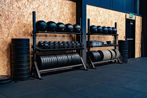 BLK BOX Setup @smhfgladiatortraining with custom branding. . . . #BuiltBetter #BLKBOX #gladiatortraining #strengthtraining #rowing #strengthandconditioning Crossfit Box, Gym Design, Box Storage, August 1, Rowing, Custom Branding, Strength Training, Crossfit, Vision Board