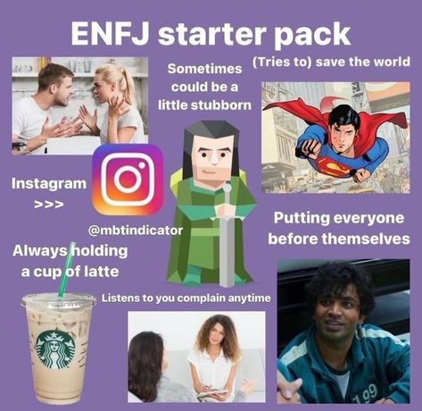 Enfj Celebrities, The Protagonist Enfj, Enfj Funny Memes, Enfj X Infp Memes, Infp Quotes, Personality Types Test, Enfj T, Enfj Personality, Mbti Test