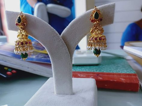 Gold Buttalu Earrings Latest, Buttalu Earrings, Buttalu Gold, Gold Buttalu, Earrings Latest, Fashion Jewelry Necklaces Gold, Kids Gold Jewelry, Gold Earrings For Kids, Small Earrings Gold