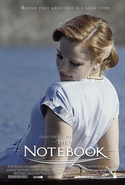 The Notebook, 2004 The Notebook Poster, Notebook Poster, Movie Nerd, I Love Cinema, Movie Covers, Rachel Mcadams, Film Quotes, The Notebook, Sunset Quotes