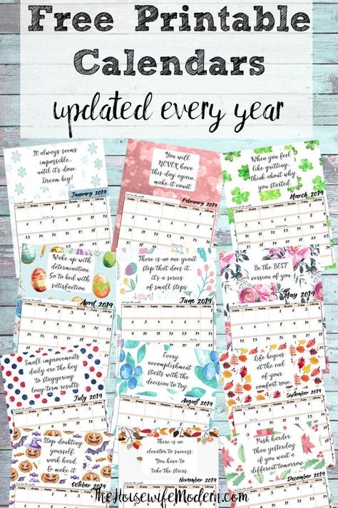 Check out these amazing free printable calendars and free printable weekly planners. Monthly calendars, bimonthly calendars, quarterly calendars, weekly planners that start on Monday, and more! #freeprintablecalendars #freeprintableplanners #monthlycalendars Mom Organization, Quarterly Calendar, Free Printable Calendars, Weekly Planner Free Printable, Printable Calendars, Weekly Planners, Monthly Calendars, Monthly Planner Printable, Free Calendar