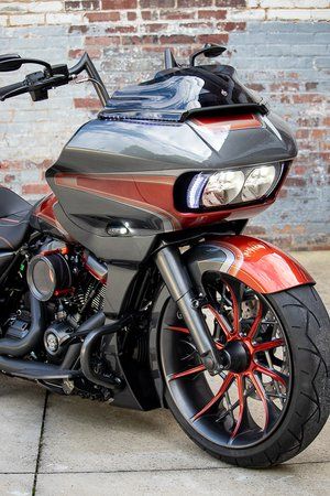 ROAD GLIDE FAT 21 — COMMISSIONED BUILDS — SOUTHEAST CUSTOM CYCLES Candy Red Paint, Road Glide Custom, Bad Company, Harley Davidson Road Glide, Dirty Air, Custom Cycles, Beautiful Bike, Road Glide, Air Ride