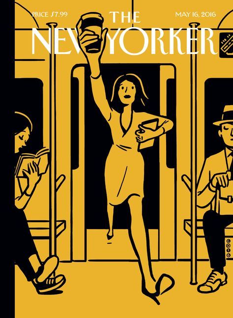 Images Pop Art, Christoph Niemann, New Yorker Cover, The New Yorker Magazine, New Yorker Magazine, New Yorker Covers, Postal Vintage, Commercial Art, Cover Artwork