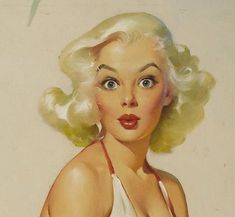 Arte Pulp, Arte Pin Up, 50s Art, Gil Elvgren, Pin Up Girl Vintage, Vintage Illustration Art, Japon Illustration, Tableau Art, Affinity Designer