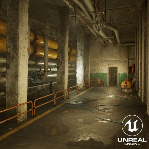 Underground Factory, Underground Facility, Floral Photography Nature, Environment References, Interior Environment, Metro 2033, Environment Reference, Factory Interior, Underground Bunker