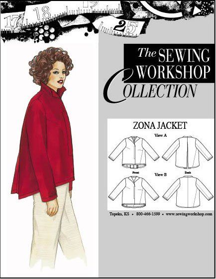 Sewing Workshop Zona Jacket Pattern Lazy Girl Designs, Linen Dress Pattern, Sewing Tricks, Pick Stitch, Grainline Studio, Costume Sewing Patterns, Sewing Workshop, Pleated Jacket, Rolled Collar