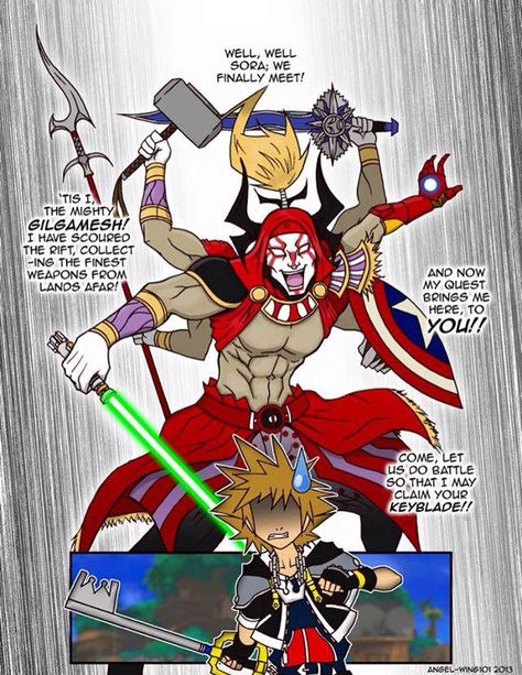 Gilgamesh is best optional boss Kingdom Hearts Crossover, Kingdom Hearts Funny, Stranger Things Mike, Couples Book, Kingdom Hearts Art, Disney Princess Snow White, Kingdom Heart, Image Cat, Kingdom Hearts 3