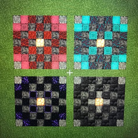 Minecraft Floor Designs, Minecraft Building Blueprints, Minecraft Pattern, Minecraft Create, Minecraft Wall, Rumah Minecraft Sederhana, Minecraft Blocks, Minecraft Structures, Minecraft Banner Designs