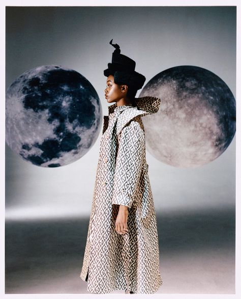 Olivia Anakwe Awaits Her Moon Shoot by Marcin Kempski as Mixte FW 2019 Says 'Bye' — Anne of Carversville Fashion Photoshoot Editorial, Planet Fashion, Fashion Campaign, Space Fashion, Shoot The Moon, Like Photo, Futuristic Fashion, Outdoor Fashion, Mood Board Fashion