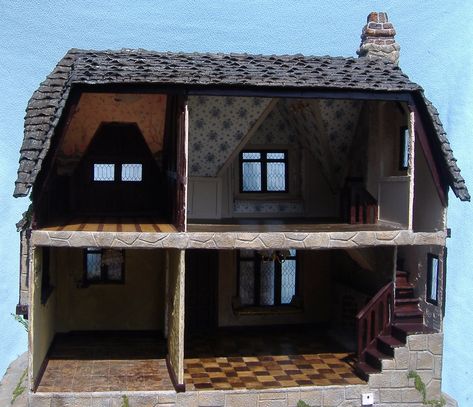 Glencroft Dollhouse, Tudor Cottage, Dollhouse Diy, Challenges To Do, Dolls House Interiors, Miniature Rooms, Dollhouse Kits, Fairy Houses, House 2