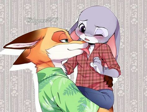 Nickxjudi Zootopia Anime, Nami San, Zootopia Nick, Zootopia Fanart, Zootopia Nick And Judy, Zootopia Comic, Zootopia Art, Nick And Judy, Disney Zootopia