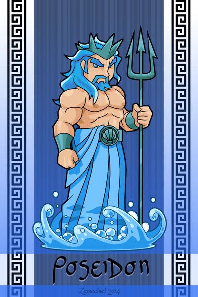 The Olympians, The Greeks, Greek Gods, Character Designs, Gods And Goddesses, Digital Artist, Deviantart, Water