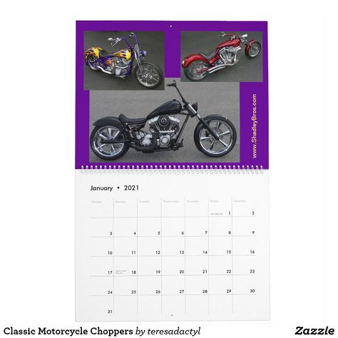 Classic Motorcycle Choppers Calendar Classic Motorcycle, Classic Motorcycles, Christmas Card Holders, Hand Sanitizer, Custom Holiday Card, Chopper, Custom Accessories, Keep It Cleaner, Holiday Cards