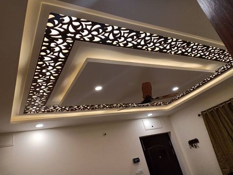 Ceiling Design With Two Fans, Pvc Designs For Bedroom, Living Room Fall Ceiling Design, Pvc Room Design, Fall Ceiling Designs For Living Room, Luxury Ceiling Design Living Room, Best False Ceiling Designs For Bedroom, Pvc Ceiling Design Living Rooms, Fall Ceiling Designs For Bedroom