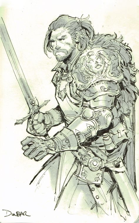 Max Dunbar, Hunter Character, Knight Drawing, Epic Drawings, Dark Fantasy Artwork, Travel Sketchbook, Asoiaf Art, Fantasy Comics, Art Inspiration Painting