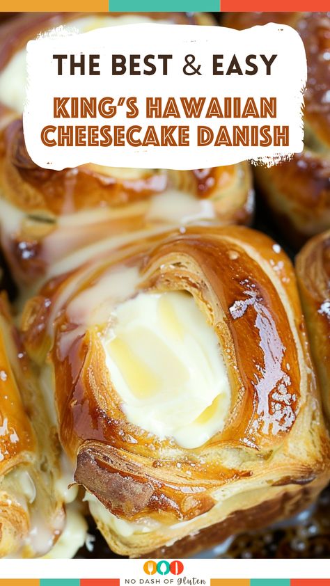 Hawaiian Roll Uses, Kings Hawaiian Cheesecake Danish Recipe, King Hawaiian Cheesecake, Kings Hawaiian Sweet Rolls, Sweet Roll Cheesecake Danishes, King's Hawaiian Cheesecake Danish Recipe, Things To Do With Hawaiian Rolls, Kings Hawaiian Danish Rolls, Cheesecake Hawaiian Rolls