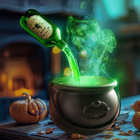 PRICES MAY VARY. Watch Floating potion bottle hovers diffuser cauldron, with green-tinted water flowing continuously while releasing a mystical smoke that fills your sanctum with Halloween magic. Instant Witchy Setup: No complicated spells needed! Follow the instructions, just insert the tubes, add the green magic, and your witch cauldron decor is ready to enchant any room, desk, or mantel with ease. Complete Halloween Decor Kit: This all-in-one set includes a installation, witches cauldron, wat Cauldron Halloween Decor, Vintage Bottles Decor, Hocus Pocus Party Decoration, Vintage Home Kitchen, Spooky Vintage, Hocus Pocus Party, Halloween Potions, Halloween Table Decorations, Potion Bottles