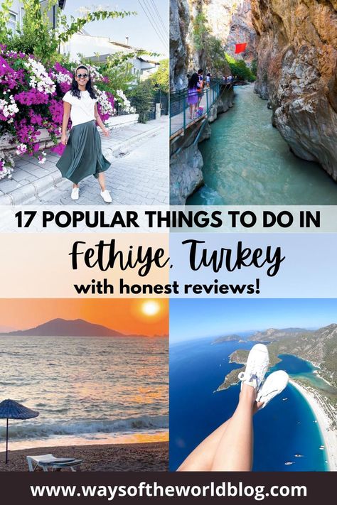 17 Popular Things to Do in Fethiye, Turkey | Ways of the World Best Winter Destinations, Fethiye Turkey, Popular Things, Turkey Travel Guide, Winter Destinations, Destinations Travel, Summer Destinations, Turkey Travel, Europe Travel Guide