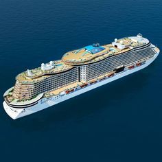 Cruise Ship Design, Cruse Ship, Cruise Ship Pictures, Ncl Cruise, Liner Design, Royal Cruise, Crystal Cruises, Best Cruise Ships, Luxury Cruise Ship