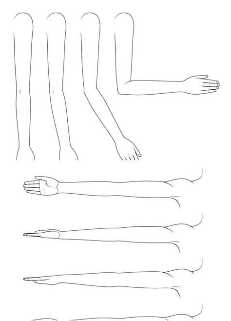 Arm Outline, Female Arms, Arms Reference, Manga Female, Anime Arms, Drawing Arms, Sketch Outline, Anime Face Drawing, Arm Drawing