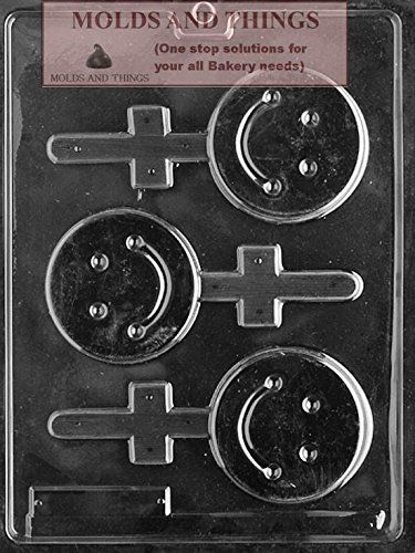 SMILE FACE POP Chocolate Candy Mold With copywrited Molding Instruction Ice Cream Mold, Chocolate Candy Molds, Candy Molds, Candy Making, Making Accessories, Chocolate Molds, Chocolate Candy, Smile Face, Smiley Face