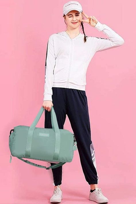 Best Gym Bags on Amazon Amazon Gym Bag, Best Gym Bags For Women, Gym Bags For Women, Bags On Amazon, Small Gym Bag, Womens Gym Bag, Womens Gym, Training Bags, Popsugar Fitness