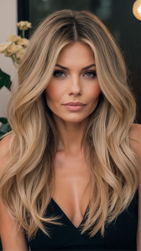 Modern Mom Haircut Ideas for 2024 - Cheerful Talks Blonde Hair Over 40 Long Hairstyles, Balayage Hair For Blondes, Kelsey Ballerini Hair, Hair Styles For Long Fine Hair, Dorit Hair, Volume Hairstyles For Long Hair, Long Blonde Hair With Curtain Bangs, Long Hair With Extensions, Modern Hair Color Ideas