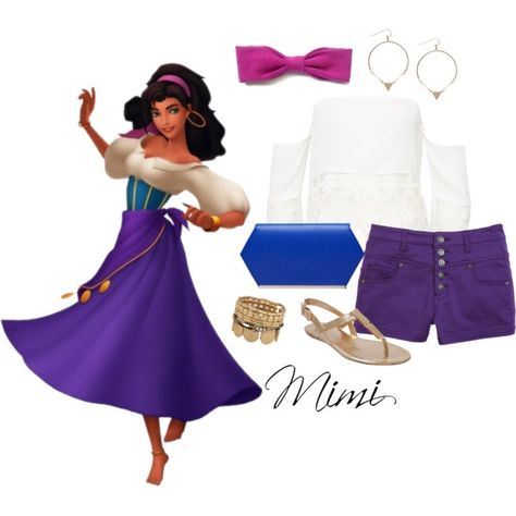 Esmeralda Disney Clothes, Disney Bounding, Disney Fashion, Inspired Outfits, Disney Outfits, Disney Style, Acne Studios, Outfit Inspirations, Acne