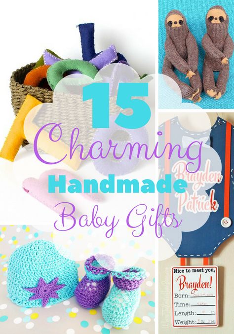 15 Charming Handmade Baby Gifts Homemade Newborn Gifts, Handmade Baby Gifts Newborns, Handmade Baby Boy Gifts, Diy Gift For Baby Boy, Home Made Baby Gifts Ideas, Zero Points Weight Watchers, Customized Baby Gifts Simply Unique Baby Gifts, Infant Mobile, Handmade Presents