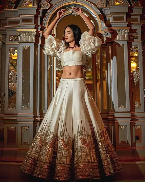 Gorgeous ruffles blouse designs to make your scream out louder your beauty Ruffle Blouse Designs, Ruffles Blouse, Wedding Lehenga Designs, Lehnga Dress, Lehenga Designs Simple, Wedding Blouse Designs, Indian Gowns Dresses, Indian Dresses Traditional, Dresses Traditional