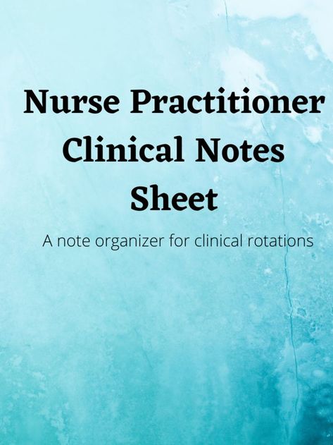 A great note sheet for NP students or New Grads Np Student, Nurse Practitioner School, Soap Note, Note Sheet, Notes Organization, Student Organization, Fashion Organization, Nurse Practitioner, Primary Care