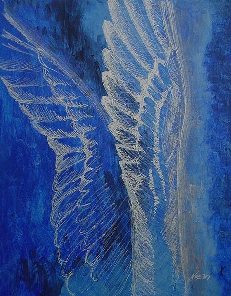 Wings Decor, Angel Protector, Wings Painting, Angel Wings Painting, Angel Wings Decor, Angel Paintings, Angel Wings Art, I Believe In Angels, Angels Wings