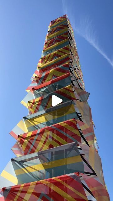 Adam Nathaniel Furman on Instagram: "Tower of the Winds, an installation I designed for London Design Festival 2019" Wind Tower, London Design Festival, Design Festival, Festival Design, London Design, Public Art, Tower, London, Festival