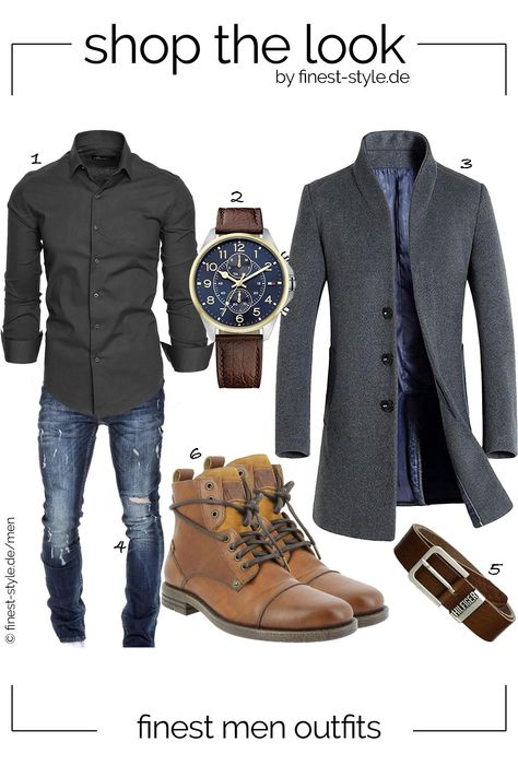 Modernes Outfit für Herren kombiniert mit Teilen von Tommy Jeans, Tommy Hilfiger, Vogstyle, Levis und Amaci&Sons #mensfashion #clothes #herrenoutfit #mode #männermode #herrenmode #outfit #menswear #menstyle Dress Casual Outfits Men, Men Goals, Black Men Fashion Swag, Mens Attire, Mens Boots Fashion, Neue Outfits, Fashion Suits For Men, Smart Casual Outfit, Mens Fashion Casual Outfits