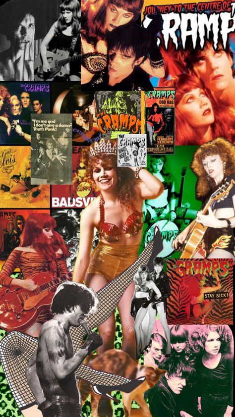 The Cramps #thecramps #poisonivy #luxinterior #thecrampspoisonivy The Cramps Wallpaper, The Cramps Aesthetic, Cramps Aesthetic, The Cramps, Bad Idea, Psychobilly, Horror Music, Poison Ivy, Engagement Party