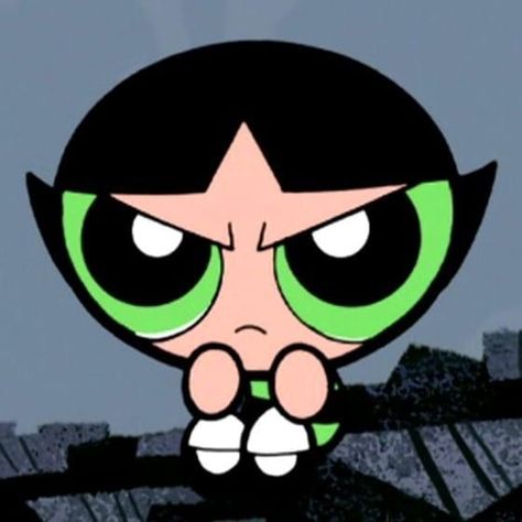 Buttercup Powerpuff Pfp, Buttercup Icons Aesthetic, Cartoon Characters Aesthetic, Ppgz Buttercup Icon, Powerpuff Buttercup, Buttercup Sticker, Ppg Buttercup, Powerpuff Girls Buttercup, Angry Buttercup