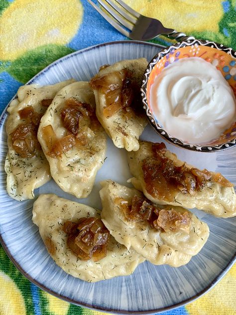 Mushroom And Sauerkraut Pierogi, Sauerkraut And Mushroom Pierogi, Sauerkraut Perogies Filling, Sour Dough Bread Machine Recipe, Dum Sum, Sauerkraut Pierogi Recipe, Authentic Polish Pierogi Recipe, Mushroom Pierogi, Pierogies Homemade