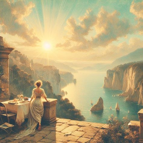 Media posts by Mediterranean Aesthetics (@mediterraneanAE) / X Mediterranean Fantasy Art, Fantasy Mediterranean, Mediterranean Islands, Grapes And Cheese, Fantasy Au, Mediterranean Aesthetic, Fantasy Town, Fantasy Concept, Mediterranean Landscaping