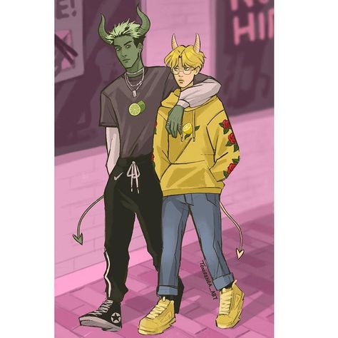 Posted by @tonirenea_art: Lemon lime demon boyfriends this was definitely the most requested fruit combo!!! - Picnob Tonirenea Art, Lemon Lime, Lemon, Fruit, On Instagram, Instagram, Art